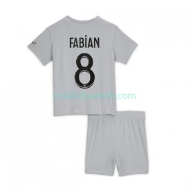 Maillot de Foot Paris Saint-Germain Fabian 8 Extérieur 2022-23 - Enfant